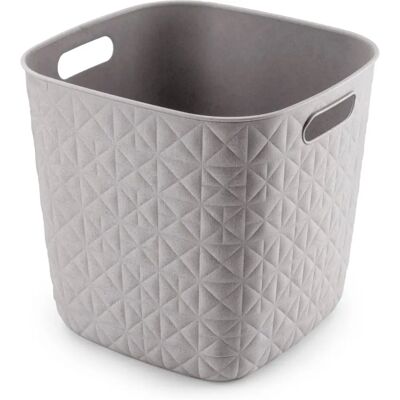 Curver Modello 00573-Z70 Cestino di stoccaggio grigio Curver Modello 00573-Z70 Cestino di stoccaggio grigio