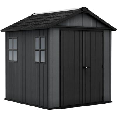 Keter - Newton Plus 757 - Gray - Resin - Garden shed Keter - Newton Plus 757 - Gray - Resin - Garden shed