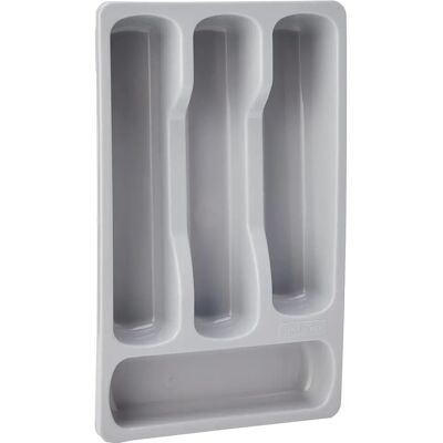 Curver 228006 Small Gray Plastic Cutlery Tray - Cutlery Organizer Curver 228006 Small Gray Plastic Cutlery Tray - Cutlery Organizer
