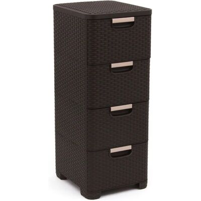 Libreria Curver con 4 Cassetti - Pratico Spazio in Bagno Libreria Curver con 4 Cassetti - Pratico Spazio in Bagno