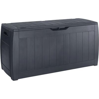 Keter Hollywood Kerti Tárolódoboz - 270L Grafit Keter Hollywood Kerti Tárolódoboz - 270L Grafit