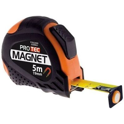 FISCHER DAREX Modell 5MX19MM Bimaterial Magnet Auto-Schnurmaß - Maßband FISCHER DAREX Modell 5MX19MM Bimaterial Magnet Auto-Schnurmaß - Maßband