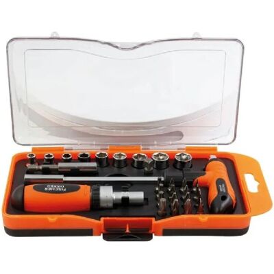 Fischer Darex - 807022 - 29 pcs - Coffret tournevis - Publicité Fischer Darex - 807022 - 29 pcs - Coffret tournevis - Publicité