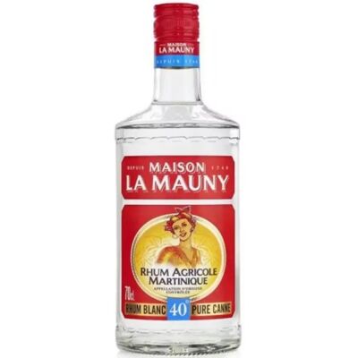 La Mauny Rhum Blanc Agricole - Martinique, 40% Vol., 0,7l La Mauny Rhum Blanc Agricole - Martinique, 40% Vol., 0,7l