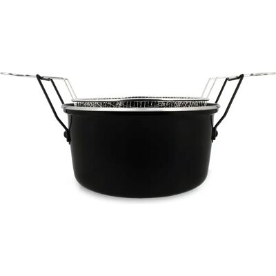 Menastyl - Friteuse Du Nord 28 Cm Noire - Publicité Menastyl - Friteuse Du Nord 28 Cm Noire - Publicité