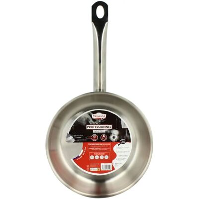 Menastyl - 20cm Professionnel Acier Inoxydable - Frying Pan - Publicité Menastyl - 20cm Professionnel Acier Inoxydable - Frying Pan - Publicité