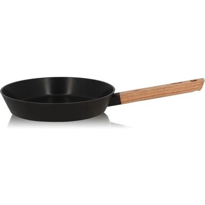 Poêle induction aluminium Ogo Living Ector 24cm - Noir - Publicité Poêle induction aluminium Ogo Living Ector 24cm - Noir - Publicité