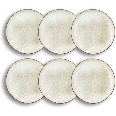 OGO LIVING - Boral 27.5cm Assiettes - Beige - Vaisselle - Publicité OGO LIVING - Boral 27.5cm Assiettes - Beige - Vaisselle - Publicité