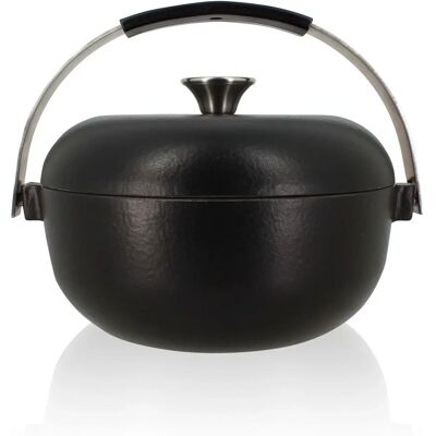 Ogo Living - Cocotte Olaf - 24cm - Fonte - Casserole - Publicité Ogo Living - Cocotte Olaf - 24cm - Fonte - Casserole - Publicité