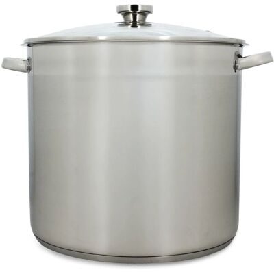 Menastyl Marmite - Marmite en acier inoxydable 17L - Compatible induction - Publicité Menastyl Marmite - Marmite en acier inoxydable 17L - Compatible induction - Publicité