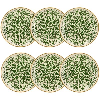 Novastyl Heraclee 27 cm gres vert méditerranéen assiette - Publicité Novastyl Heraclee 27 cm gres vert méditerranéen assiette - Publicité