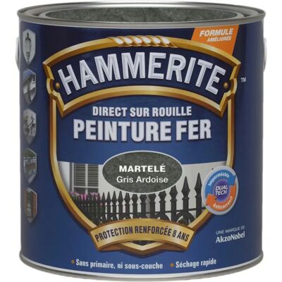 Pintura resistente a la oxidación Hammerite - 2,5L Gris Hammerite Pintura resistente a la oxidación Hammerite - 2,5L Gris Hammerite