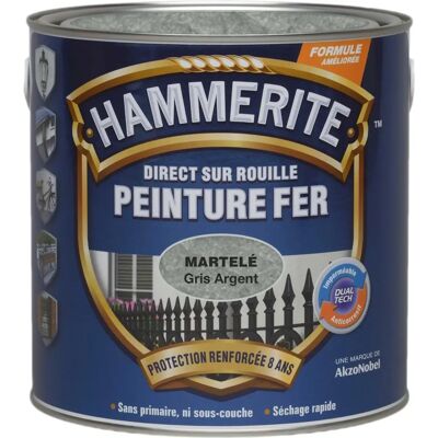 Hammerite Rostschutzfarbe Silber 2,5L - Farbe Hammerite Rostschutzfarbe Silber 2,5L - Farbe