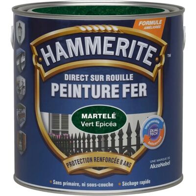 Impermeabile vernice martellata Hammerite verde - 2,5L - Vernice Impermeabile vernice martellata Hammerite verde - 2,5L - Vernice