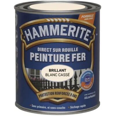 HAMMERITE Modèle - Peinture extérieure résistante à la rouille - 0,75L - Publicité HAMMERITE Modèle - Peinture extérieure résistante à la rouille - 0,75L - Publicité