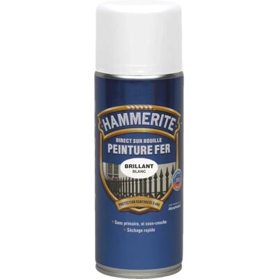 Peinture en aérosol blanche Hammerite - Peinture - Publicité Peinture en aérosol blanche Hammerite - Peinture - Publicité