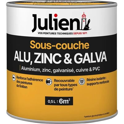 Primer metalli Julien alluminio zinco rame - Fondo metallico Primer metalli Julien alluminio zinco rame - Fondo metallico