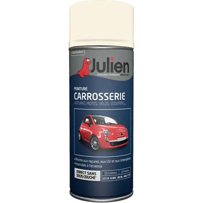 JULIEN BBE 400ML Spray blanc crème pour carrosserie JULIEN BBE 400ML Spray blanc crème pour carrosserie