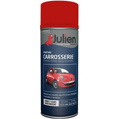 JULIEN BBE 400ML Vernice spray rosso vivace per auto - Vernice per auto JULIEN BBE 400ML Vernice spray rosso vivace per auto - Vernice per auto