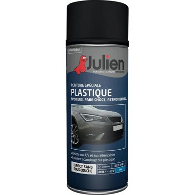 Julien BBE 400ML Graue Kunststoff-Sprayfarbe - Autokarosserie Julien BBE 400ML Graue Kunststoff-Sprayfarbe - Autokarosserie