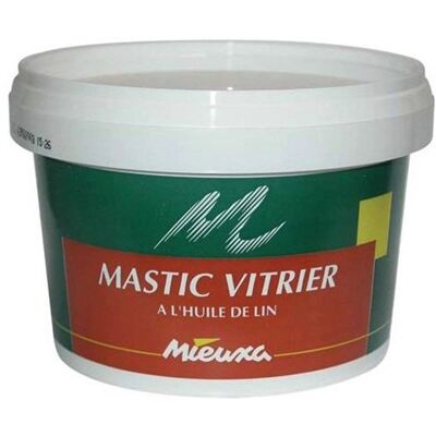 Mieuxa Glaserputz Neutral - Glassetzen & Verglasung - 1kg Mieuxa Glaserputz Neutral - Glassetzen & Verglasung - 1kg