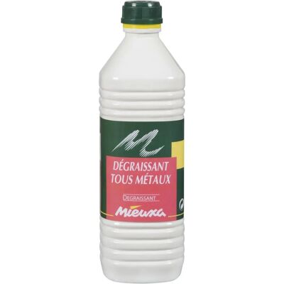 MIEUXA - Dégraissant Métaux 1L - Pour tous métaux - Publicité MIEUXA - Dégraissant Métaux 1L - Pour tous métaux - Publicité