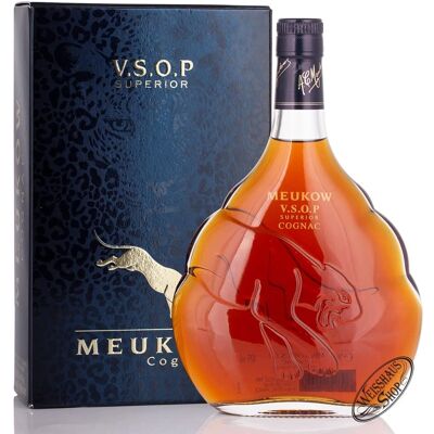 Meukow V.S.O.P Cognac - Vanille, Pêches & Oranges - Spiritueux - Publicité Meukow V.S.O.P Cognac - Vanille, Pêches & Oranges - Spiritueux - Publicité