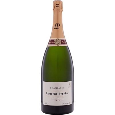 Champagne Magnum Laurent Perrier La Cuvée - Vin mousseux - Publicité Champagne Magnum Laurent Perrier La Cuvée - Vin mousseux - Publicité