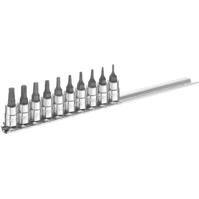 Set de 10 douilles Torx Expert Facom - 1/4 po - Publicité Set de 10 douilles Torx Expert Facom - 1/4 po - Publicité