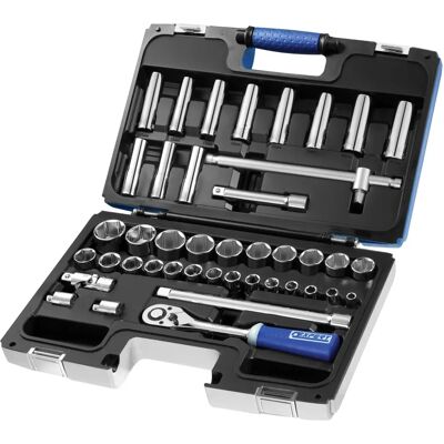Facom E032908 42-Piece Metric Socket Set - Drive Hexagon Accessories Facom E032908 42-Piece Metric Socket Set - Drive Hexagon Accessories