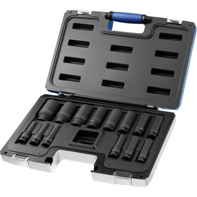 Set di 14 bussole a impatto Expert Facom - 1/2 pollice Set di 14 bussole a impatto Expert Facom - 1/2 pollice