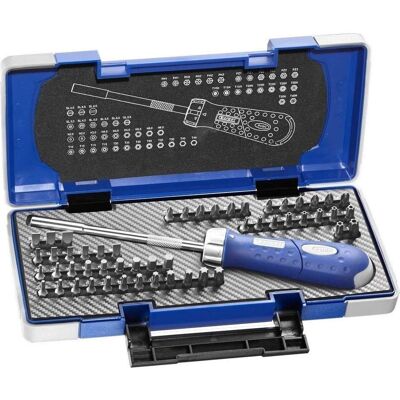 Set de destornilladores y bits Facom E160804 59 piezas Set de destornilladores y bits Facom E160804 59 piezas