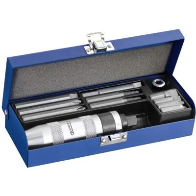 Expert E230301 Impact Screwdriver Set - Multi-bit, 12 pcs, Metal Case Expert E230301 Impact Screwdriver Set - Multi-bit, 12 pcs, Metal Case