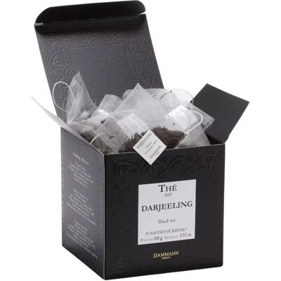 Thé Noir Darjeeling Dammann - 50 sachets - Publicité Thé Noir Darjeeling Dammann - 50 sachets - Publicité