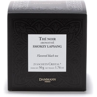 Thé Lapsang Souchong Dammann Frères - Fumé - 25 sachets - Publicité Thé Lapsang Souchong Dammann Frères - Fumé - 25 sachets - Publicité