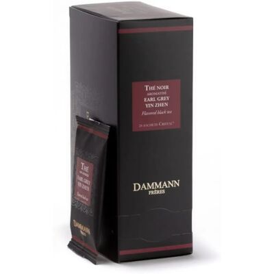Dammann Yin Zhen Thé Noir Earl Grey - Sachets de Thé - Publicité Dammann Yin Zhen Thé Noir Earl Grey - Sachets de Thé - Publicité