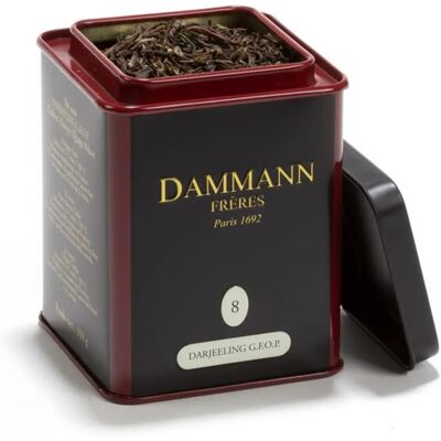 Dammann Frères Thé noir Darjeeling G.F.O.P. - Thé noir - Publicité Dammann Frères Thé noir Darjeeling G.F.O.P. - Thé noir - Publicité