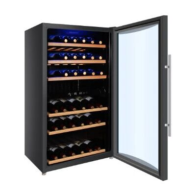 Caviss C252GBEG Rangement à vin noir - 52 bouteilles - Publicité Caviss C252GBEG Rangement à vin noir - 52 bouteilles - Publicité