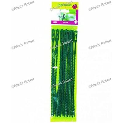 Fascettes pour arbres Nortene - Pack de 40, Réglables - Publicité Fascettes pour arbres Nortene - Pack de 40, Réglables - Publicité