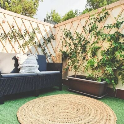 Treillis en bois extensible NORTENE - 50x150 cm - Publicité Treillis en bois extensible NORTENE - 50x150 cm - Publicité