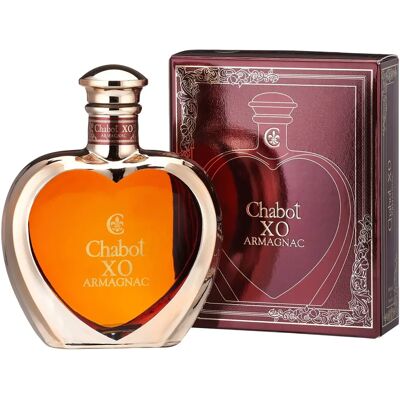 Chabot Armagnac Coeur Silver Edition - Elegant Geschenk Chabot Armagnac Coeur Silver Edition - Elegant Geschenk