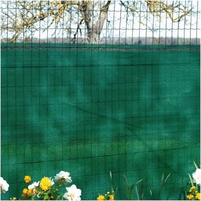 Jany France - Brise vue 90 g/m² 1.20x10m Vert - Écran d’intimité - Publicité Jany France - Brise vue 90 g/m² 1.20x10m Vert - Écran d’intimité - Publicité