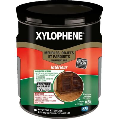 Traitement Bois Xylophène - Efficace 25 Ans - 500ml - Publicité Traitement Bois Xylophène - Efficace 25 Ans - 500ml - Publicité