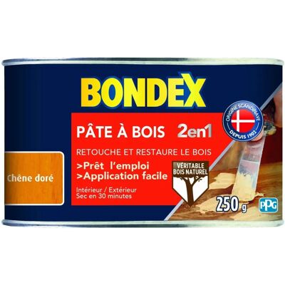 Bondex Bois Chêne Doré Mastic - 420482 - Publicité Bondex Bois Chêne Doré Mastic - 420482 - Publicité