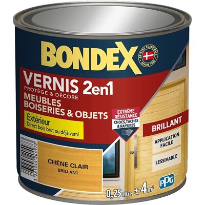 Vernis Brillant Chêne Clair Bondex - Vernis Bois - Publicité Vernis Brillant Chêne Clair Bondex - Vernis Bois - Publicité