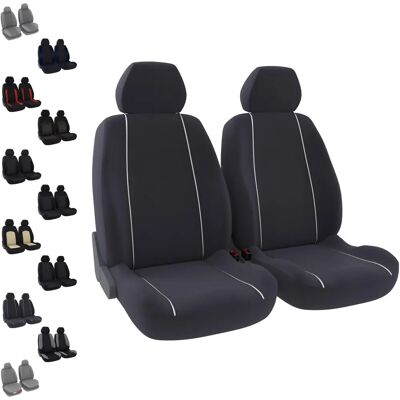 DBS - Universal Front Seat Cover Kit - Gris - 2 asientos delanteros - Seat Cover DBS - Universal Front Seat Cover Kit - Gris - 2 asientos delanteros - Seat Cover