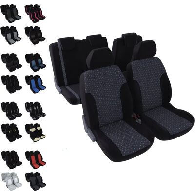 Dbs - Universal - Negro moteado - 5 Asientos - Car Seat Covers Dbs - Universal - Negro moteado - 5 Asientos - Car Seat Covers