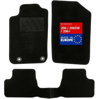 DBS Star Autostoelhoezen - Peugeot 206, 206SW, 206+ - Op Maat DBS Star Autostoelhoezen - Peugeot 206, 206SW, 206+ - Op Maat