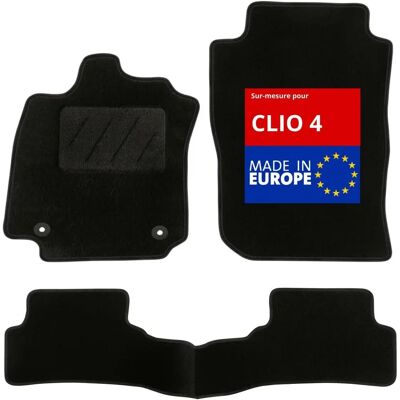 Tapetes de carro com estrelas DBS Clio 4 - Conjunto de 3 Tapetes de carro com estrelas DBS Clio 4 - Conjunto de 3