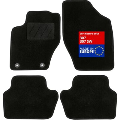 DBS 307/307 SW - ajustement sur mesure - 4 pièces - Tapis auto - Publicité DBS 307/307 SW - ajustement sur mesure - 4 pièces - Tapis auto - Publicité